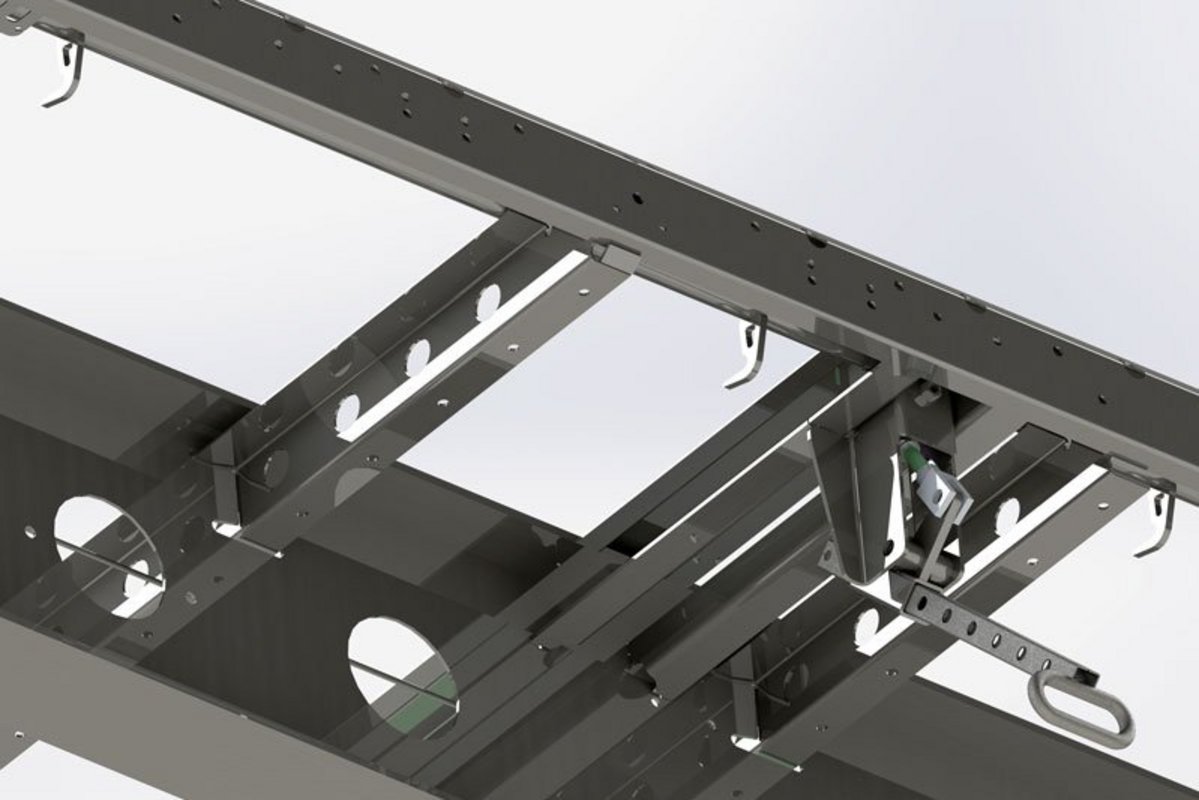 Quick Lock System Fliegl Trailer tippers, truck trailers, chassis