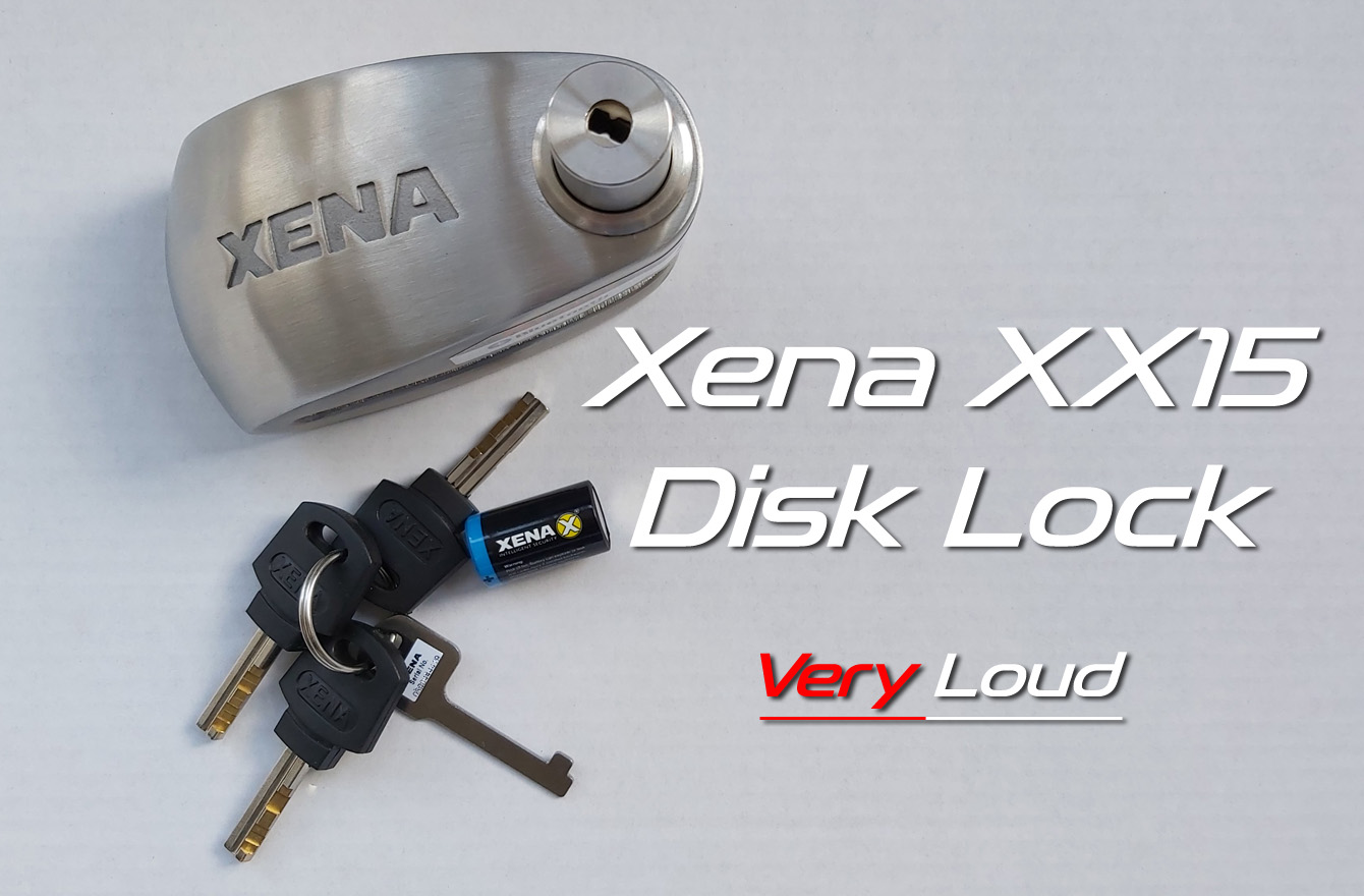 Xena Disk Lock Flies on the Visor