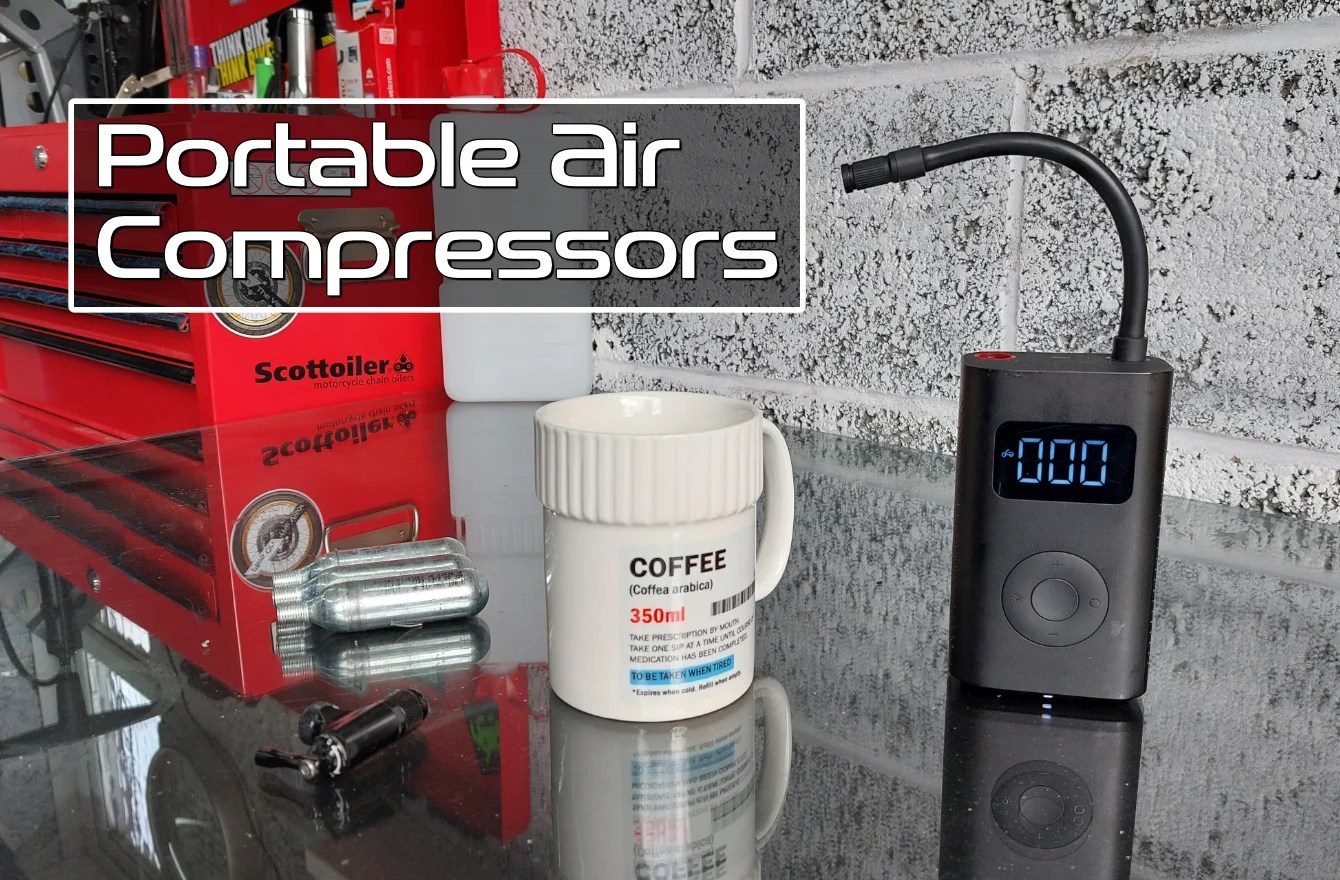Portable Air Compressors Flies on the Visor