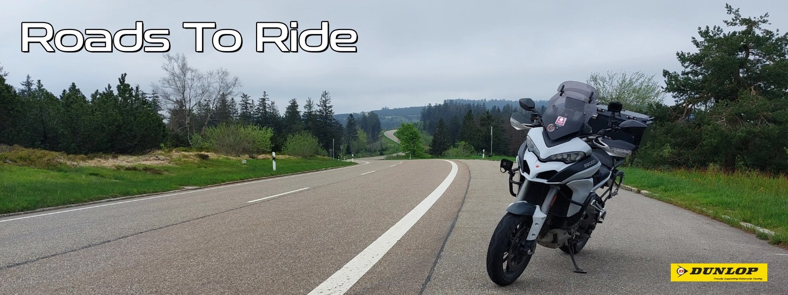 Roads To Ride Flies on the Visor