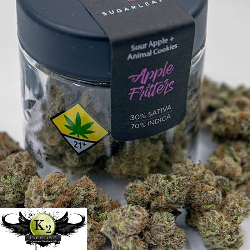 APPLE FRITTER STRAIN Flight AMS World's Strongest Herbal Incense C