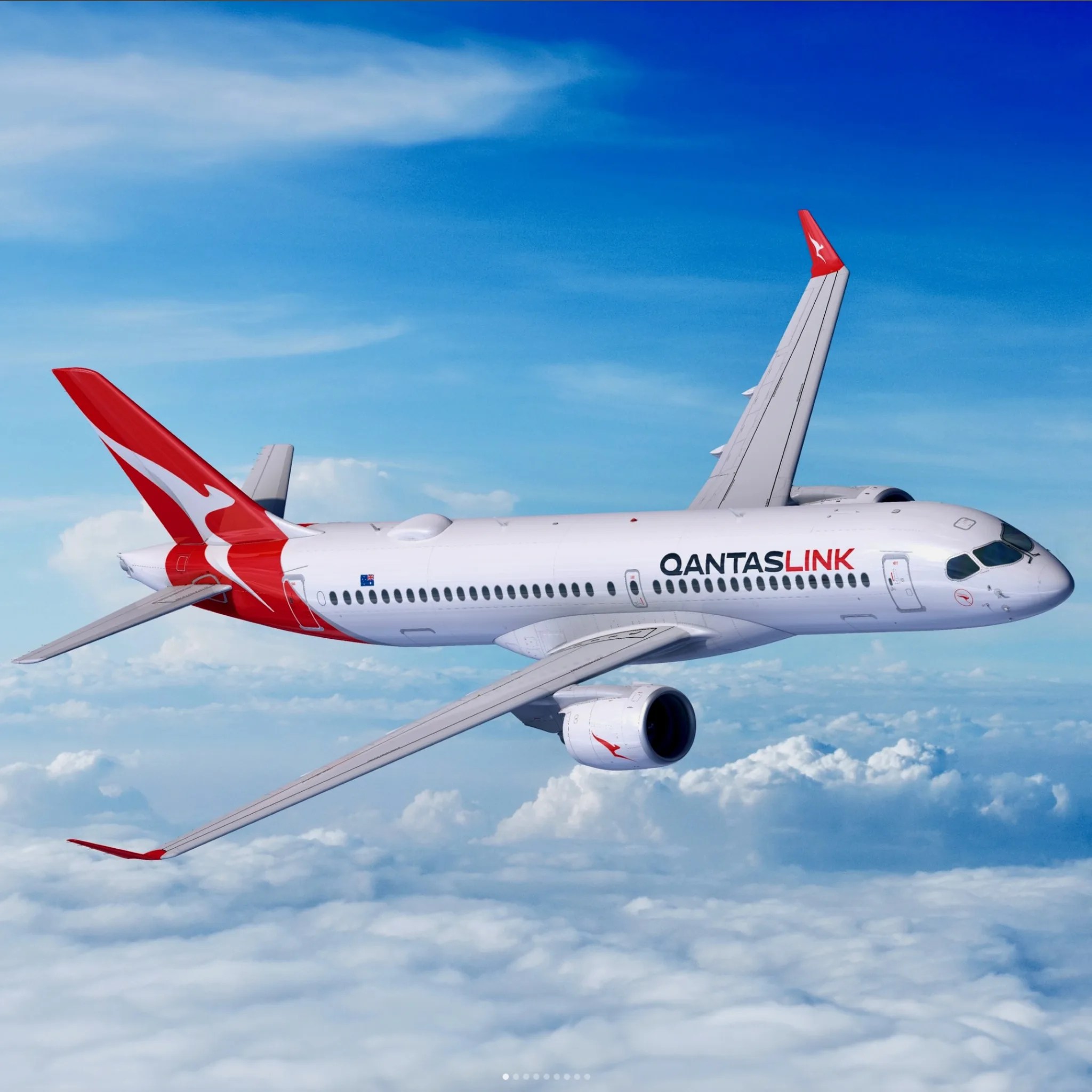 Qantas Reveals New A220 Cabin And WiFi Plans FlightChic