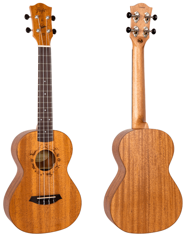 Flight DUT34 ElectroAcoustic Tenor Ukulele Flight Ukuleles