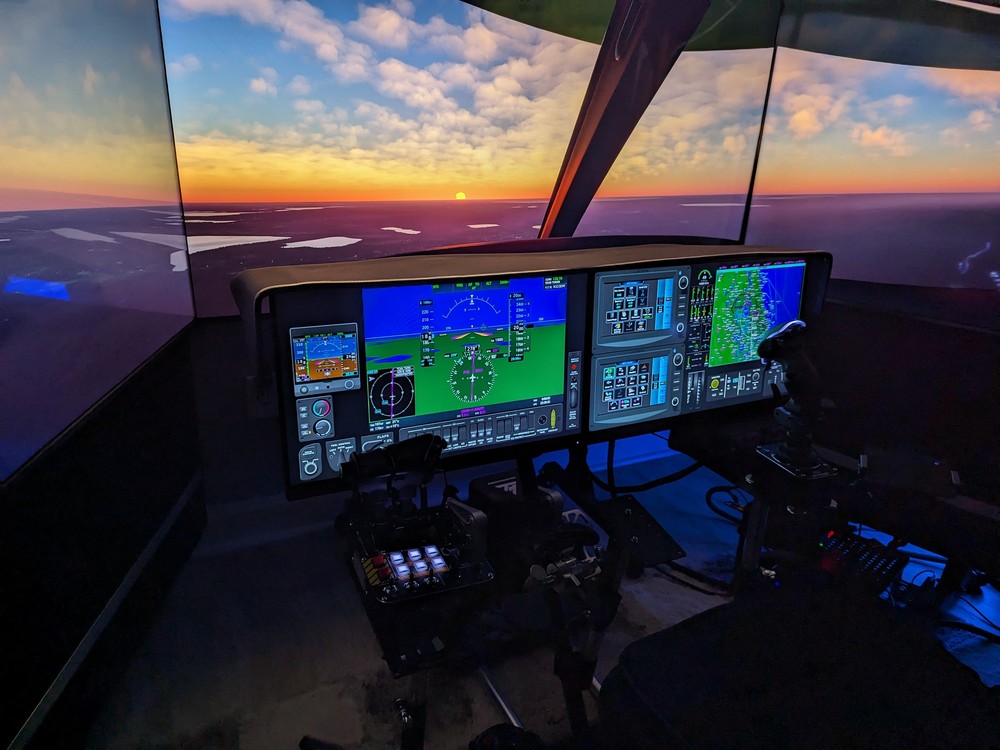 Versatile Fixed Wing + Helicopter Flight Simulator Flight Sim Coach