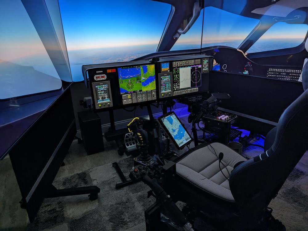 Versatile Fixed Wing + Helicopter Flight Simulator Flight Sim Coach