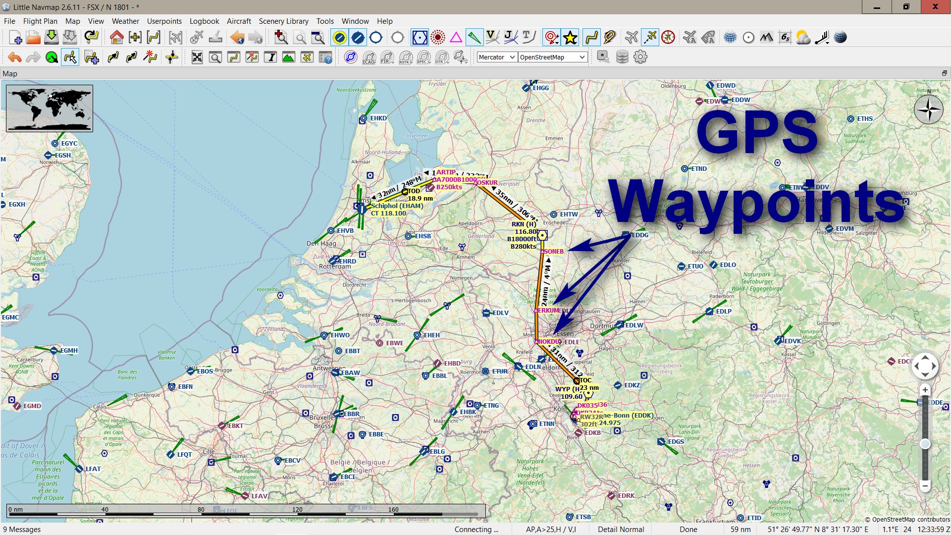 43 Microsoft Flight Simulator Instrument Navigation, NDB, VOR, ILS
