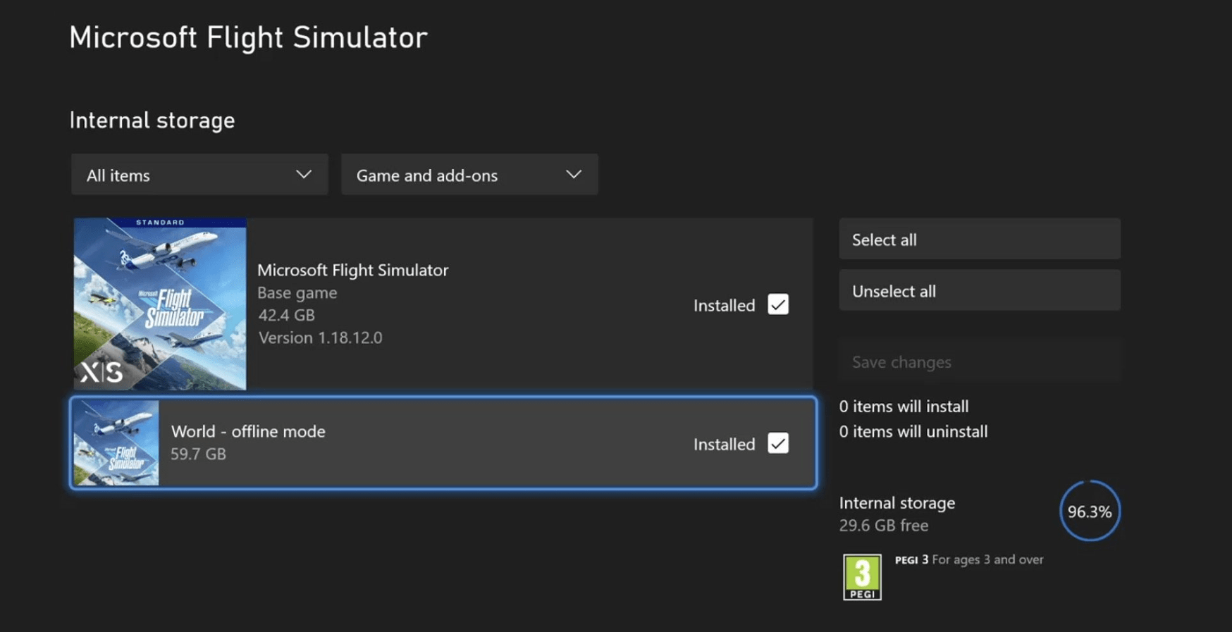 How to install World Offline mode on Xbox Microsoft Flight Simulator