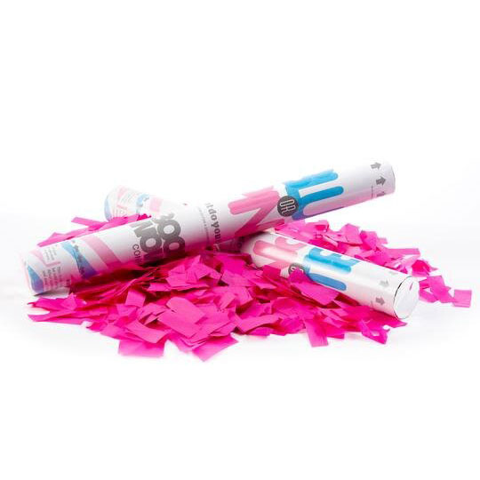 Confetti Reveal Cannon Pink Online Party Shop Flim Flams Party Store