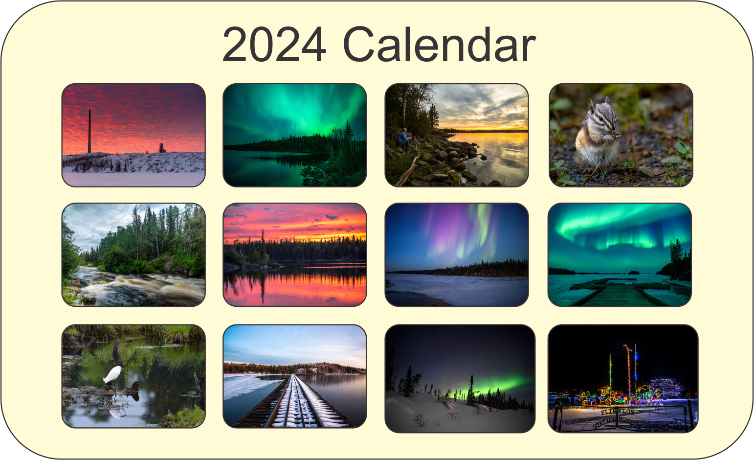 FFHP Calendar and cards Flin Flon Heritage Project