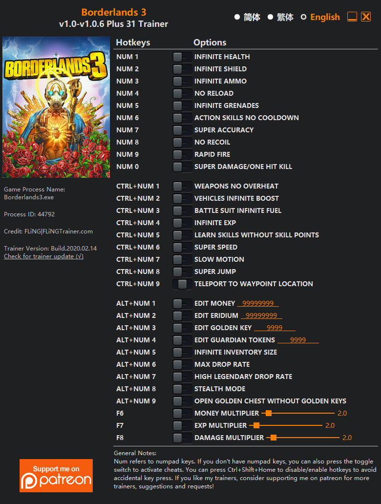 Borderlands 3 Cheat Table Drop Rate All About Image HD
