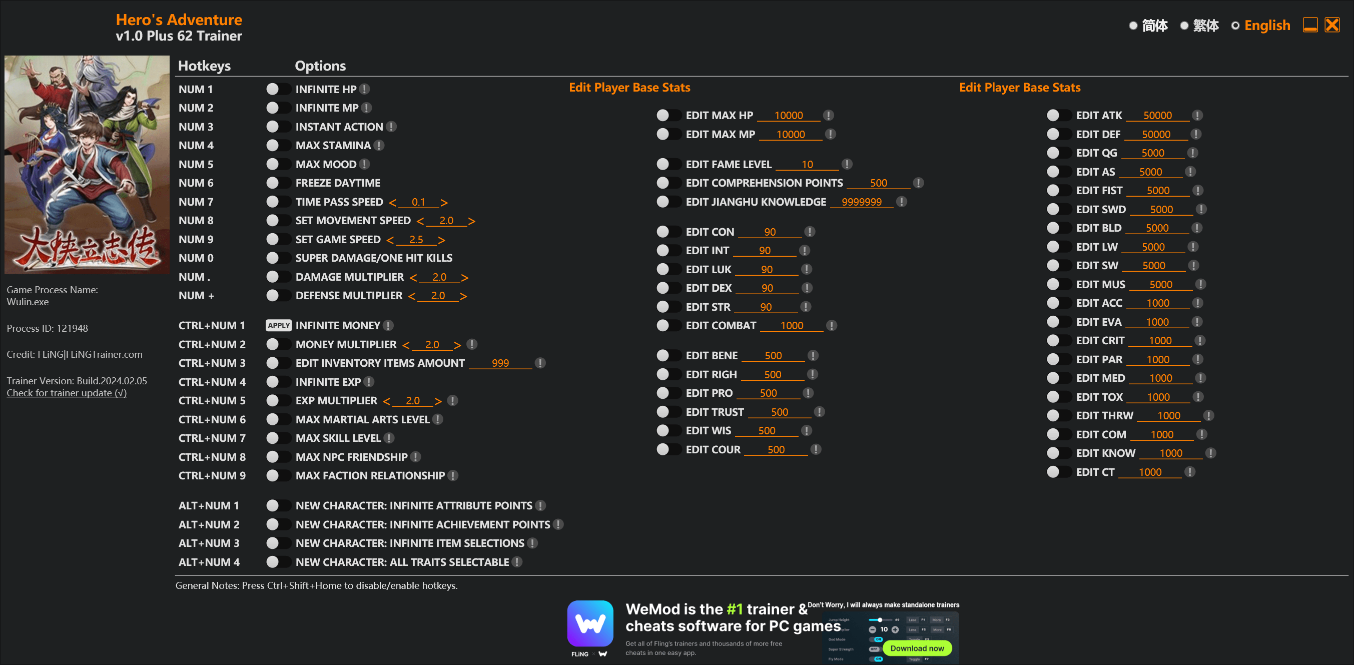 Hero's Adventure Trainer - FLiNG Trainer - PC Game Cheats and Mods