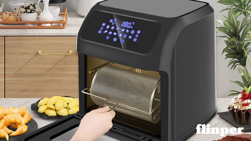 LLIVEKIT Heißluftfritteuse Heißluft-Backofen 12L Test