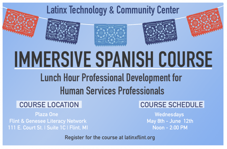 Immersive Spanish Course Flint & Genesee County Literacy Network