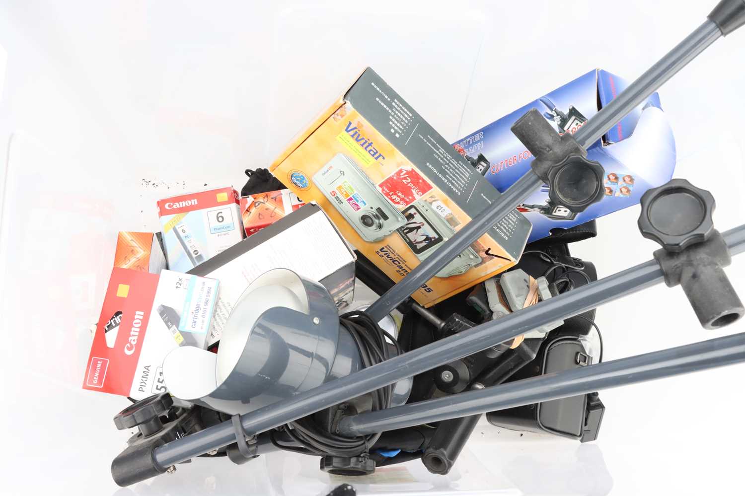 Lot 557 A Passport Photograph Cutting Device,