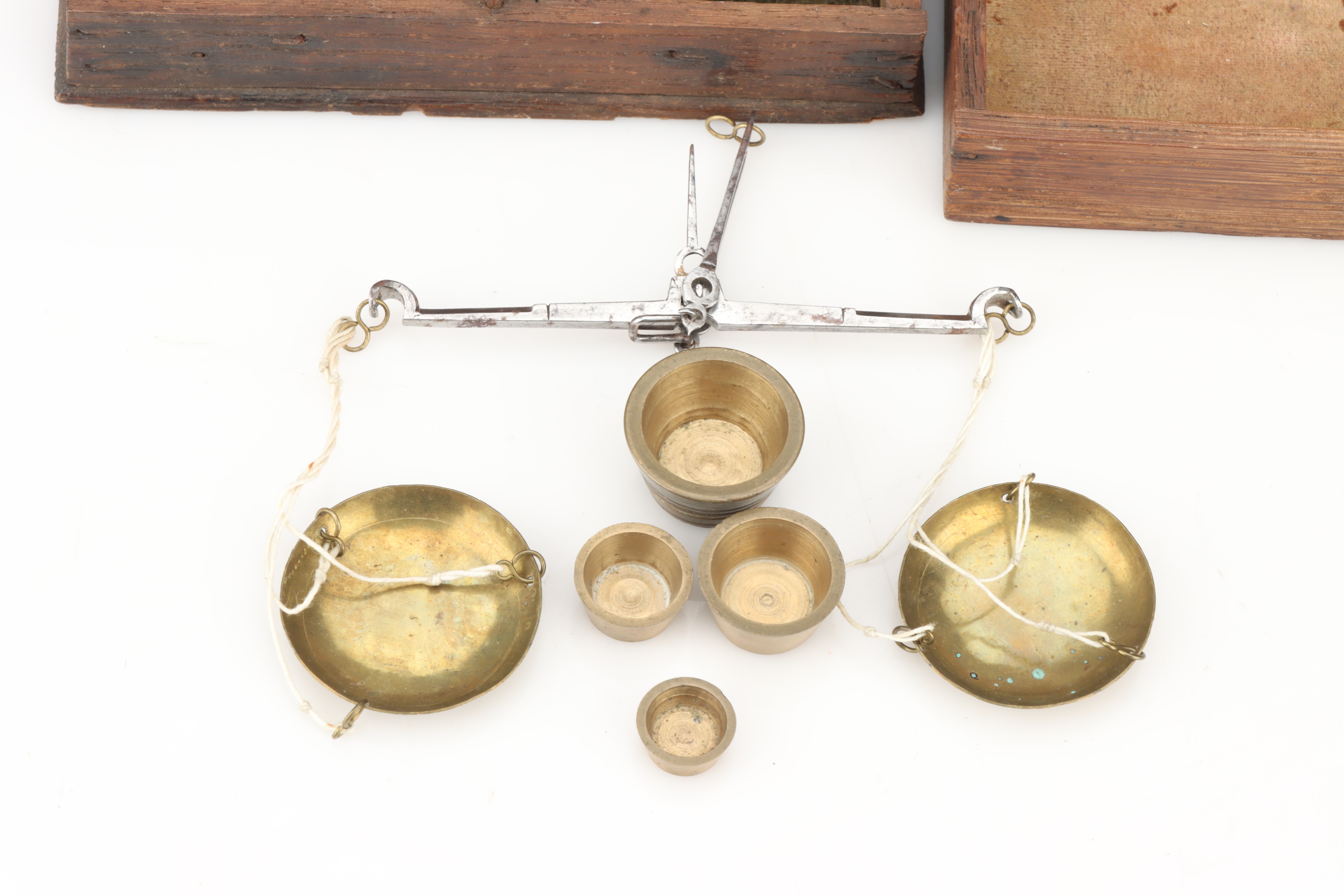 Lot 693 Coin Scales,