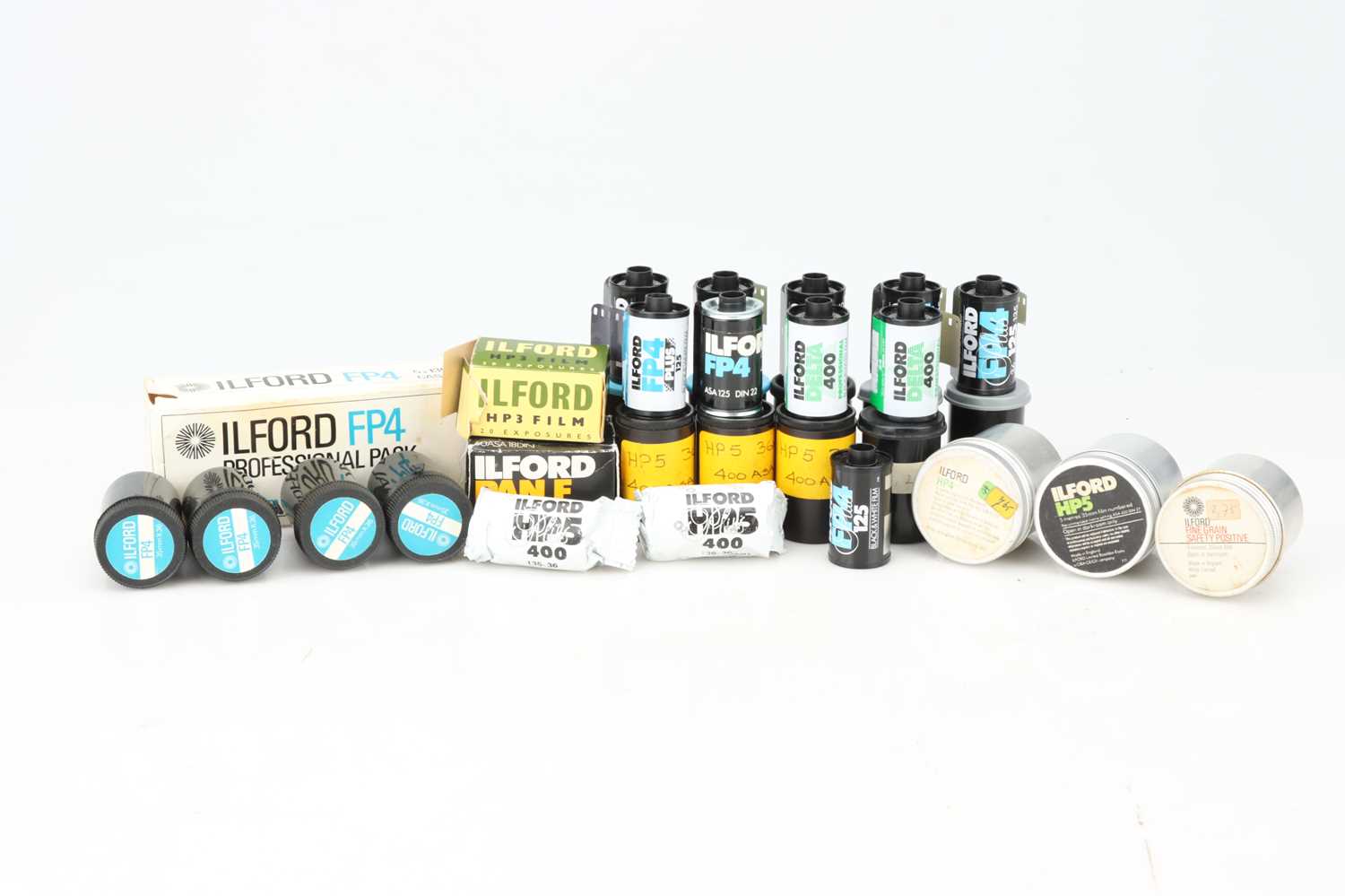 Lot 518 A Selection of Ilford 35mm Film,