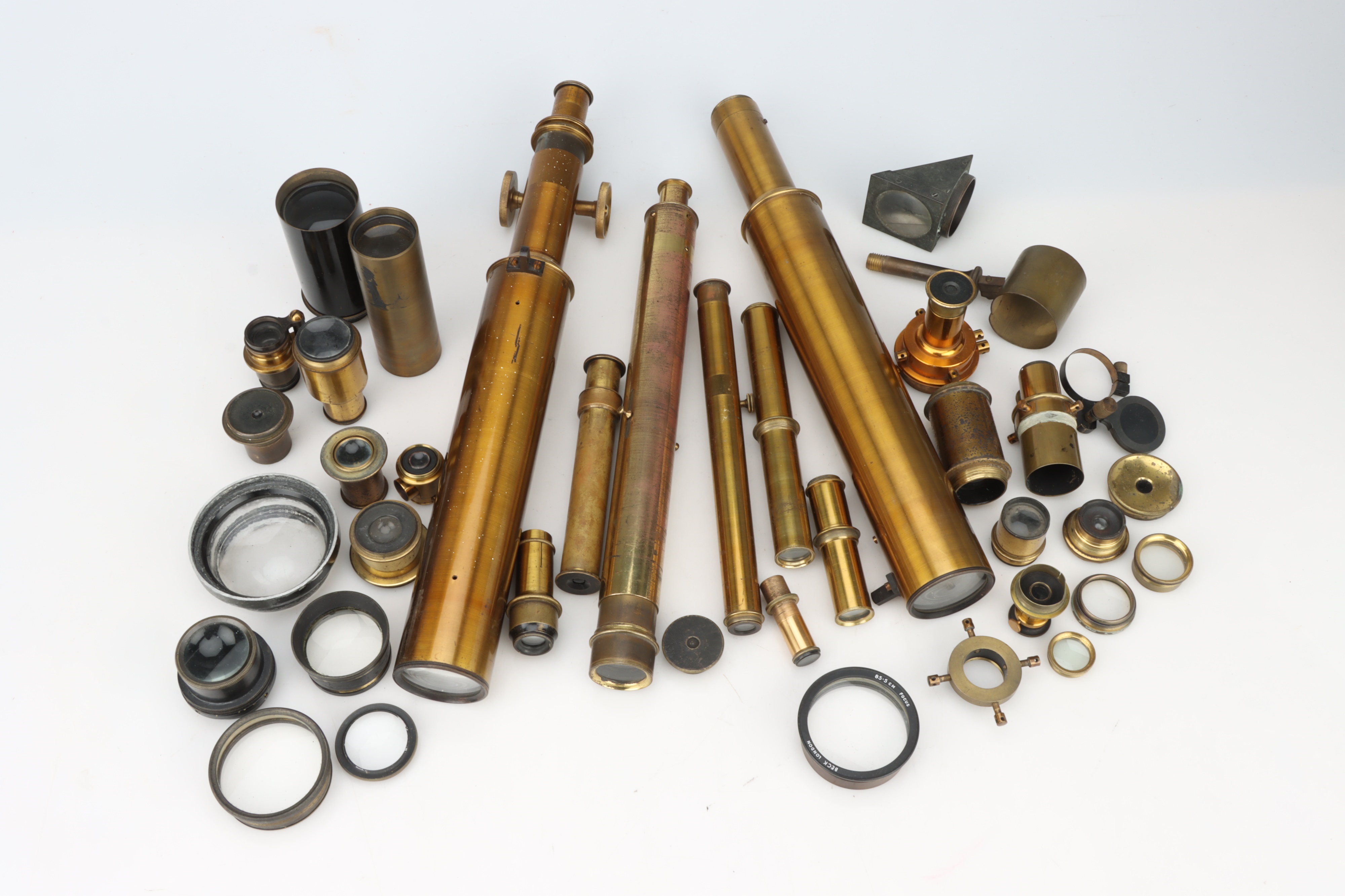 Lot 227 Small Collection of Telescope eyepieces and