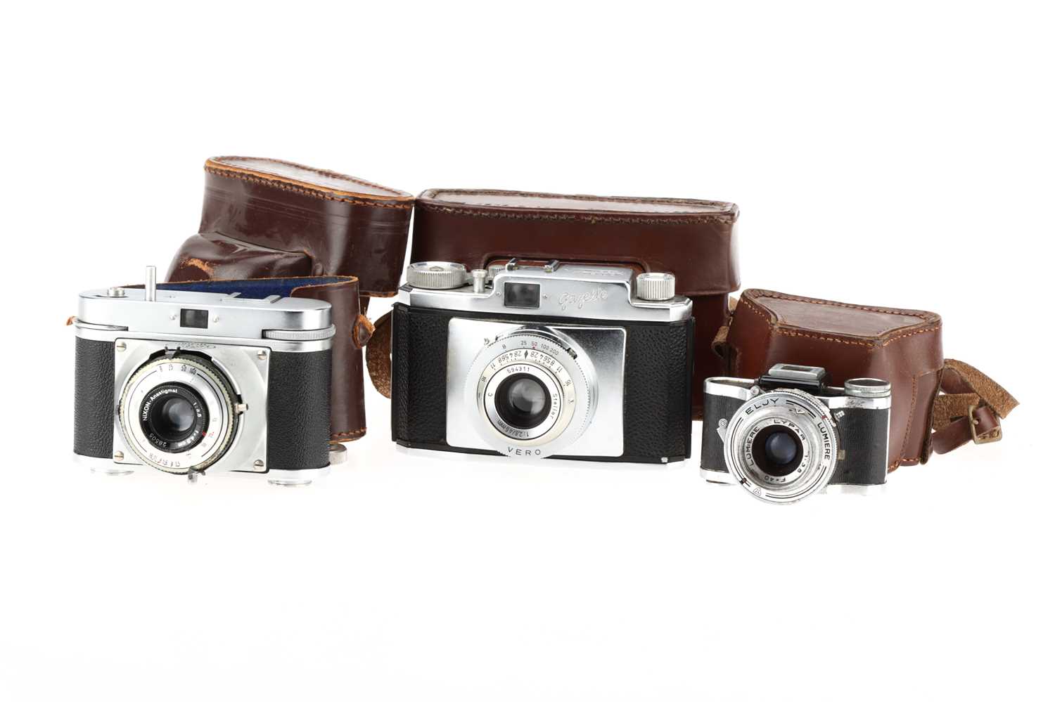 Lot 607 Three Viewfinder Cameras,