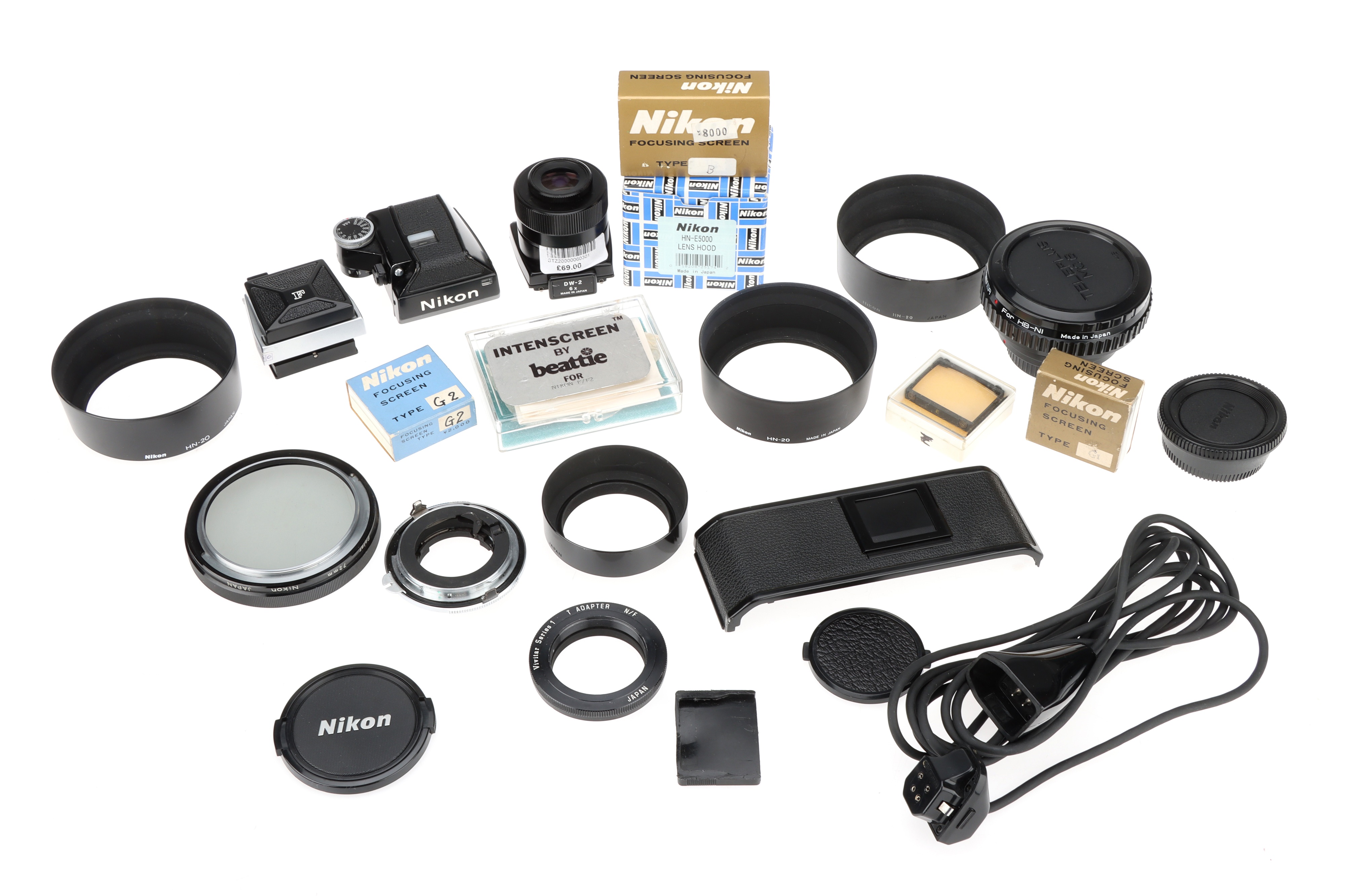 Lot 360 A Selection of Nikon Camera Accessories,