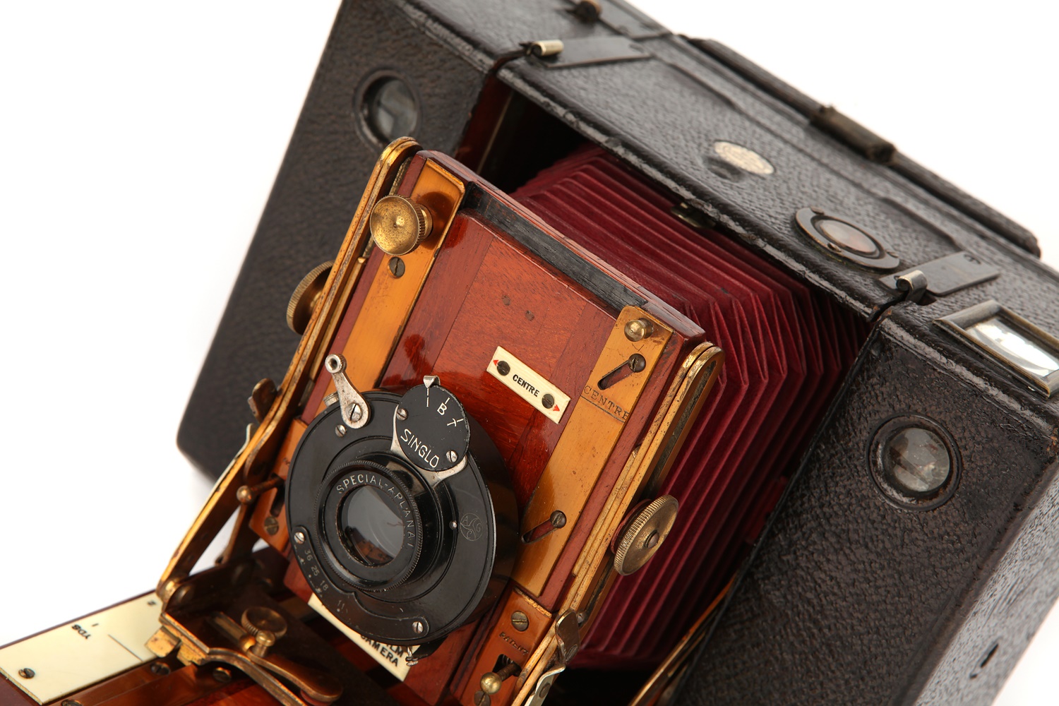 Lot 1243 A Sanderson Hand & Stand Roll Film Camera,