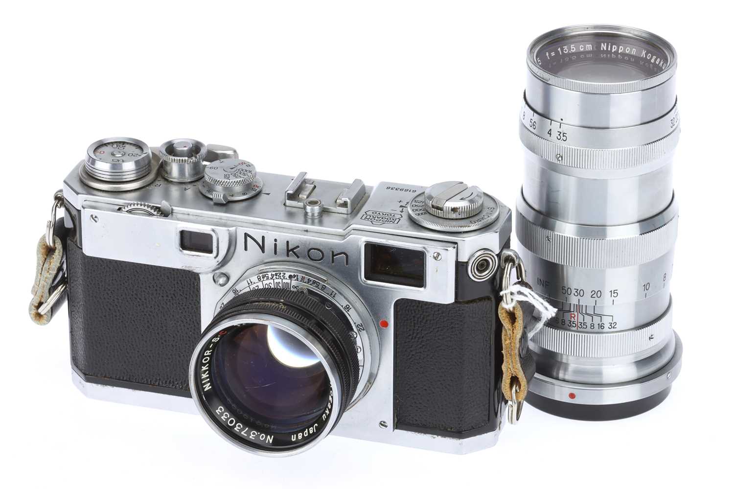 Lot 135 - A Nikon S2 Rangefinder Camera,