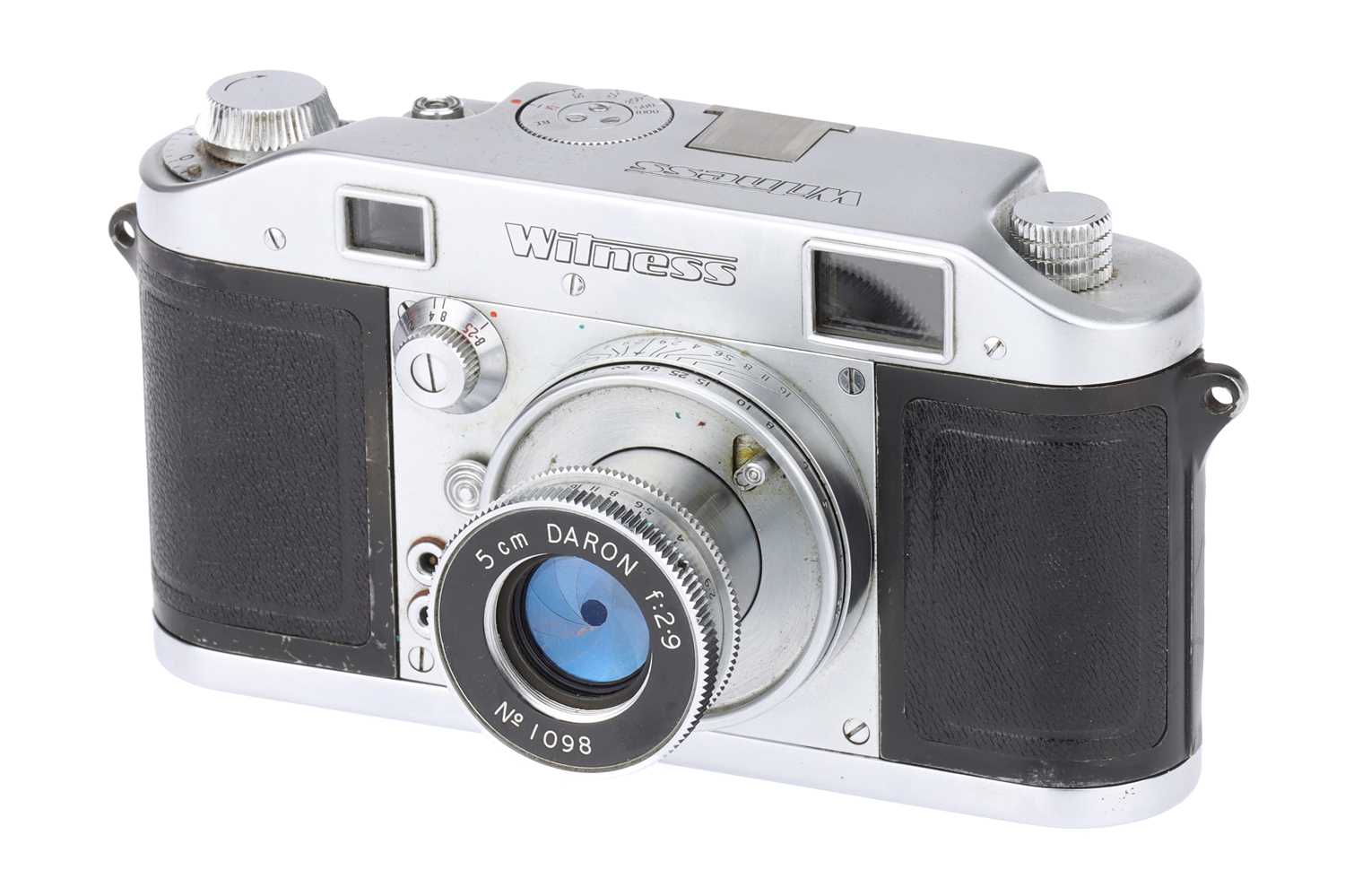 Lot 105 An Ilford Witness Rangefinder Camera,