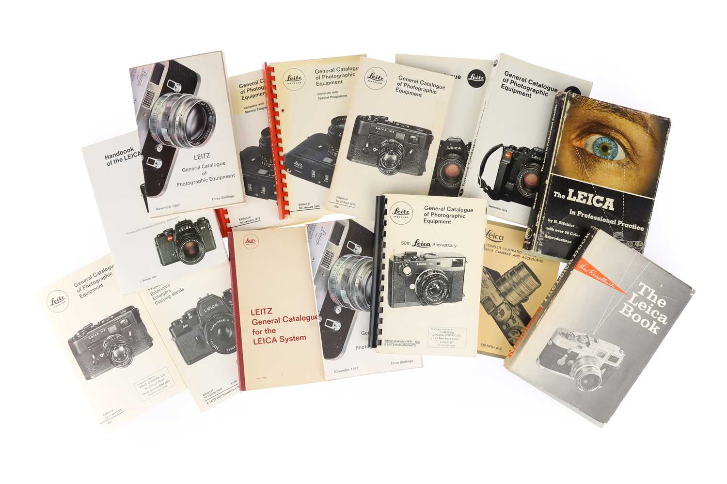 Lot 97 A Collection of Leitz Photographic Catalogues
