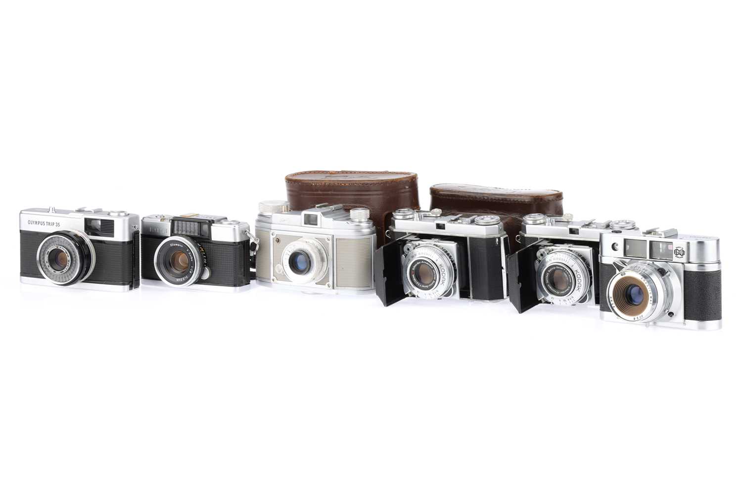Lot 171 A Selection of 35mm Film Viewfinder Cameras