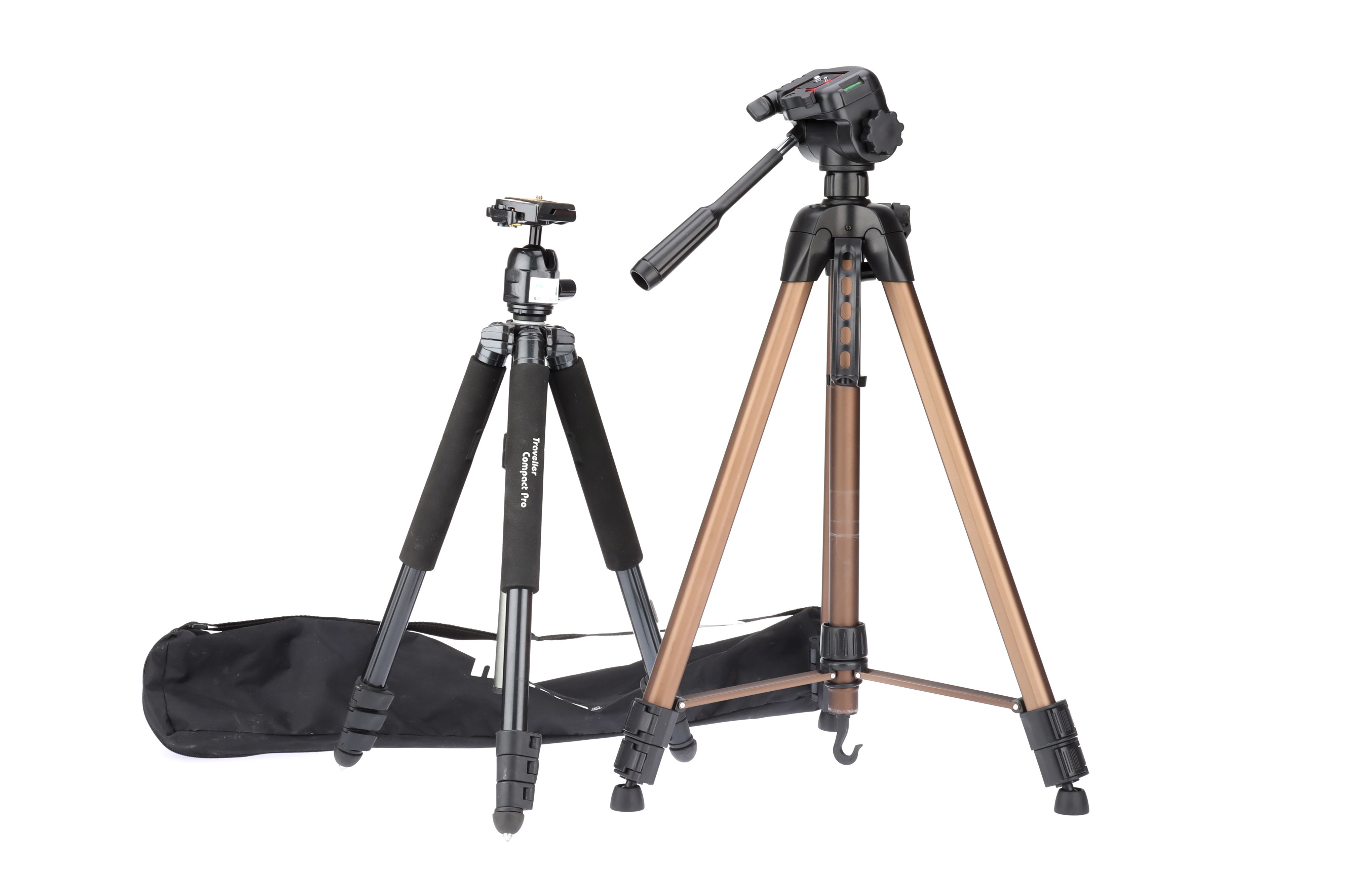 Lot 586 Two Camera Tripods,