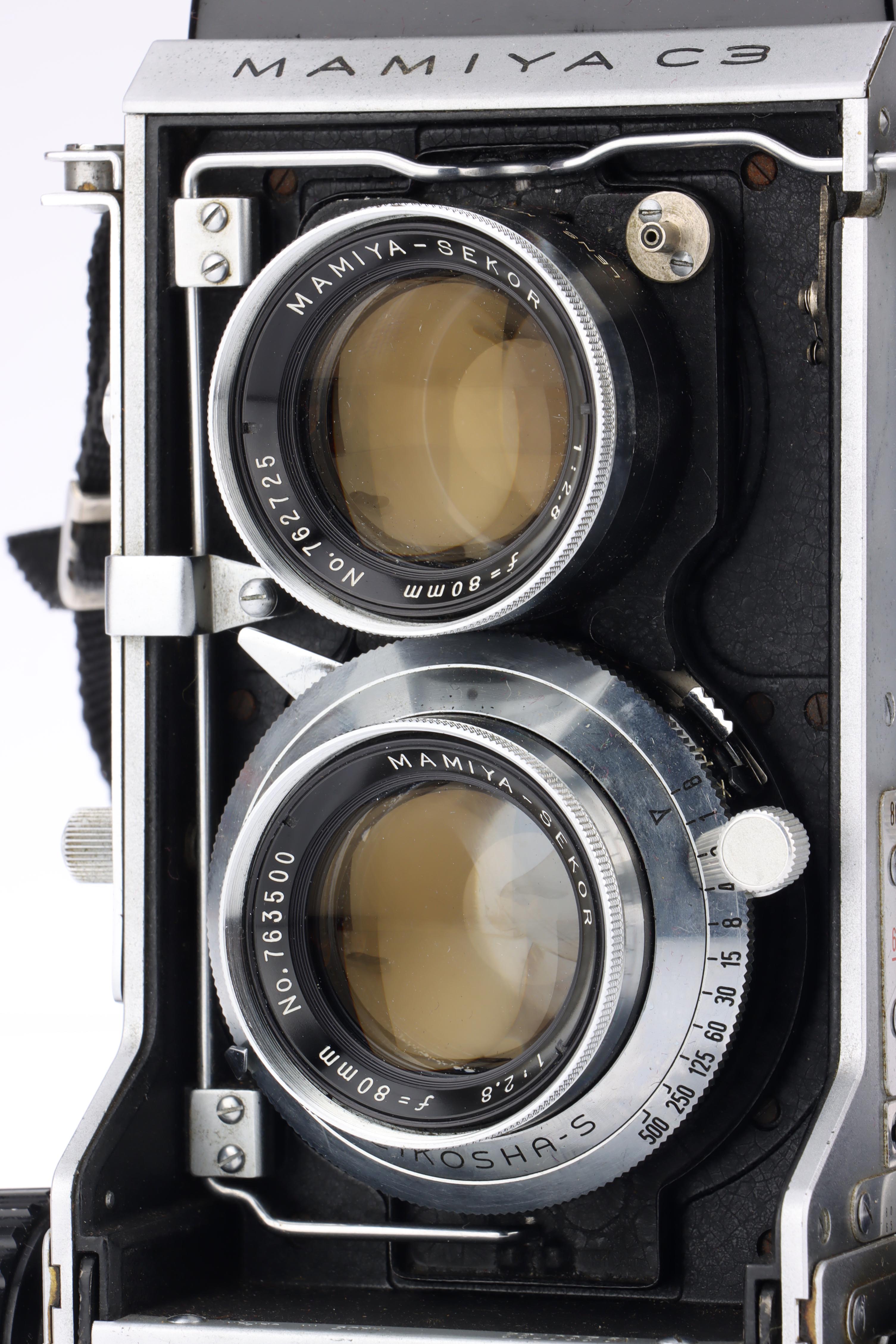 Lot 313 A Mamiya C3 Professional Medium Format TLR