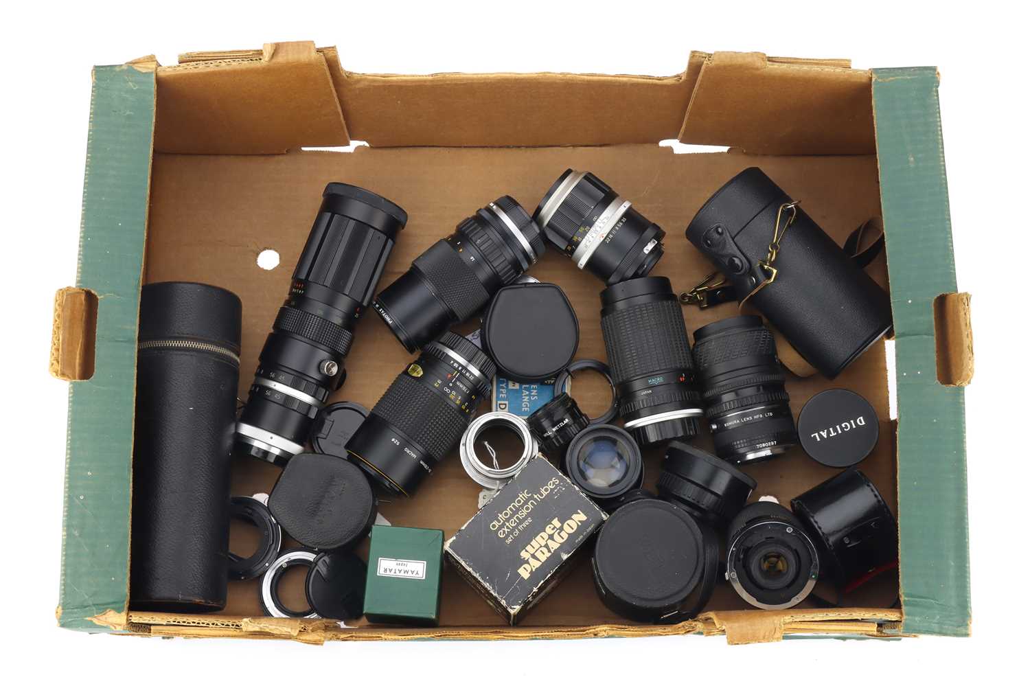 Lot 415 A Mixed Selection of 35mm Film SLR Lenses