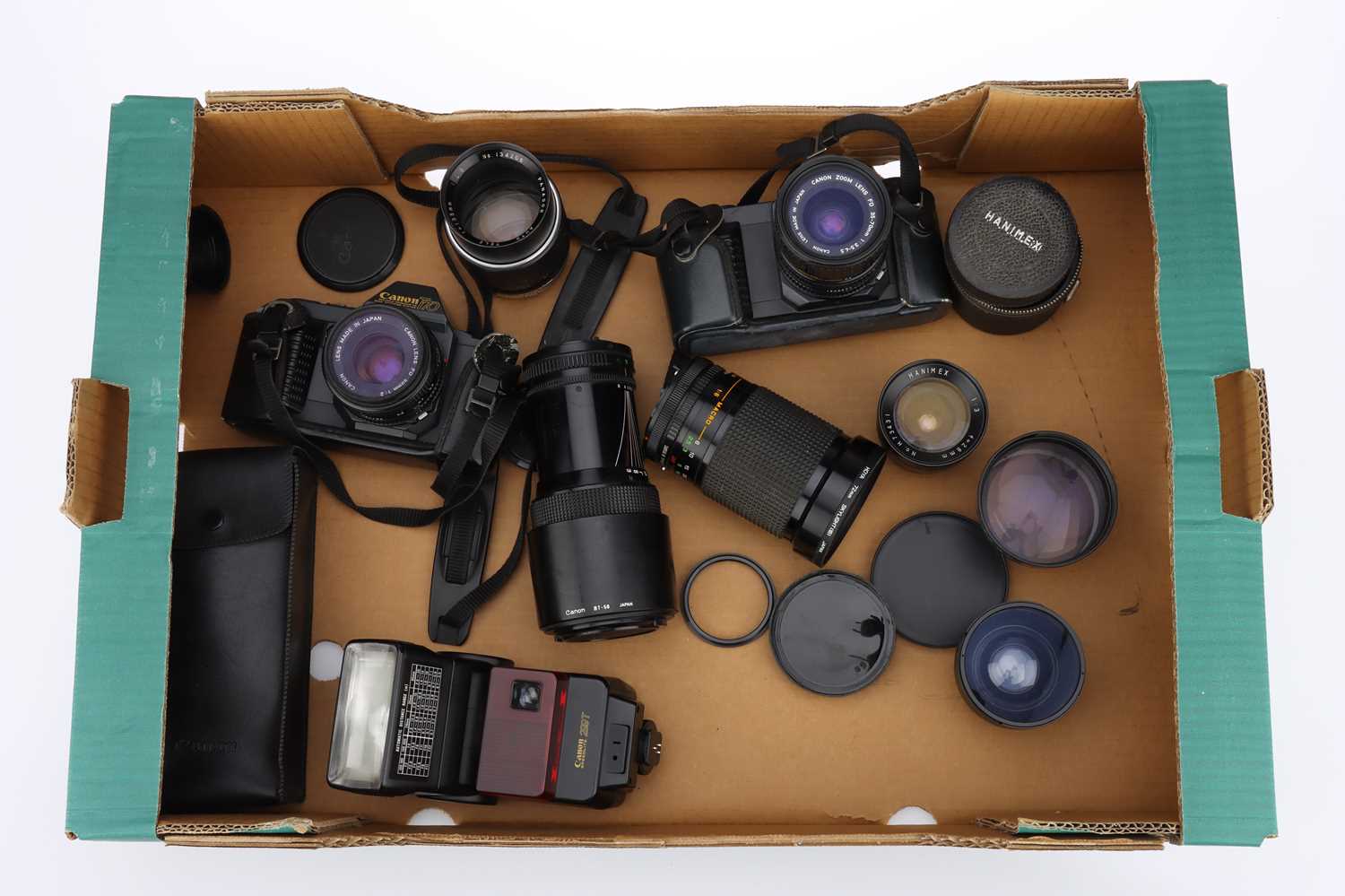 Lot 175 Two Canon SLR Cameras,