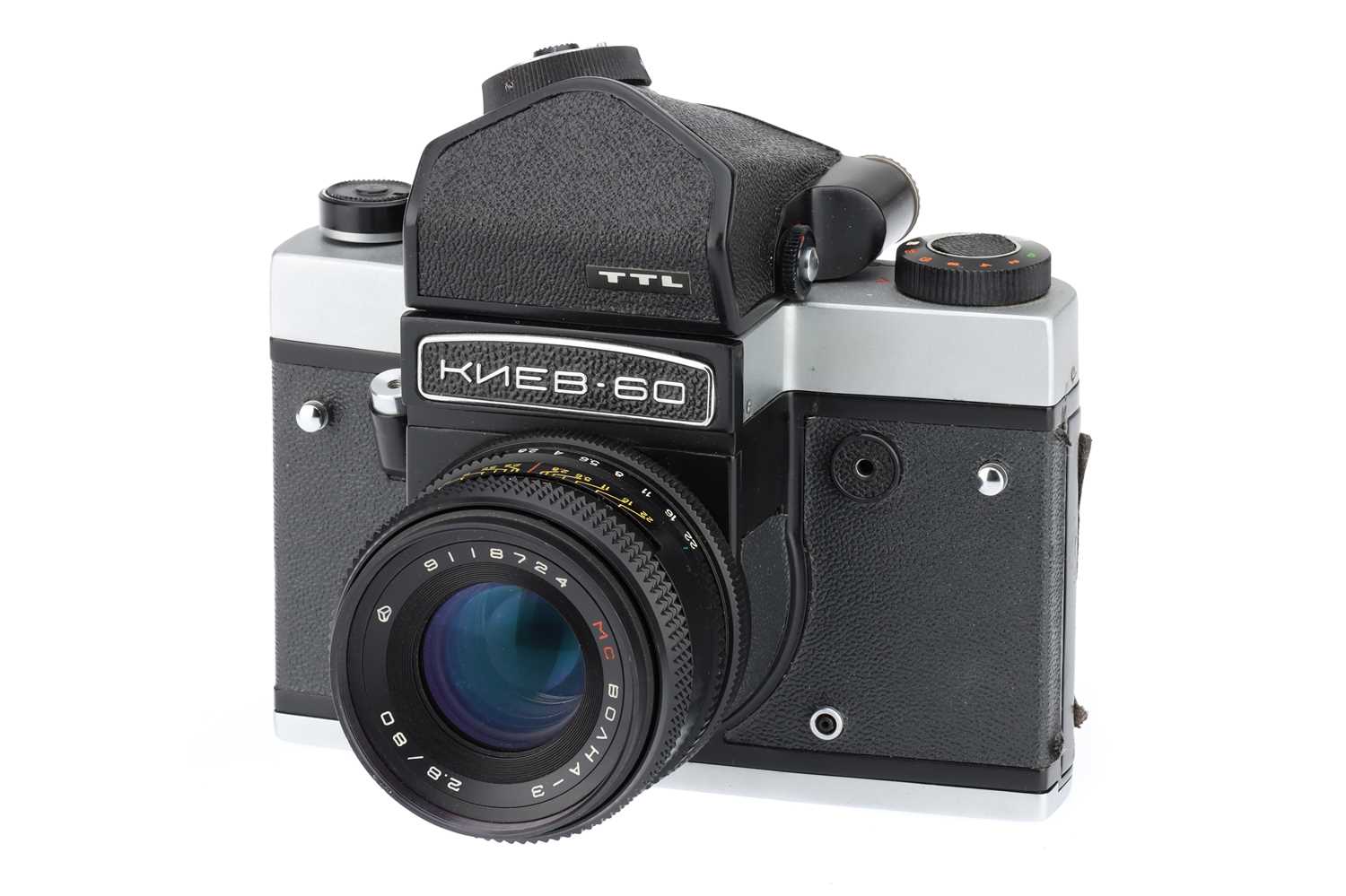 Lot 235 A Kiev 60 Medium Format SLR Camera,