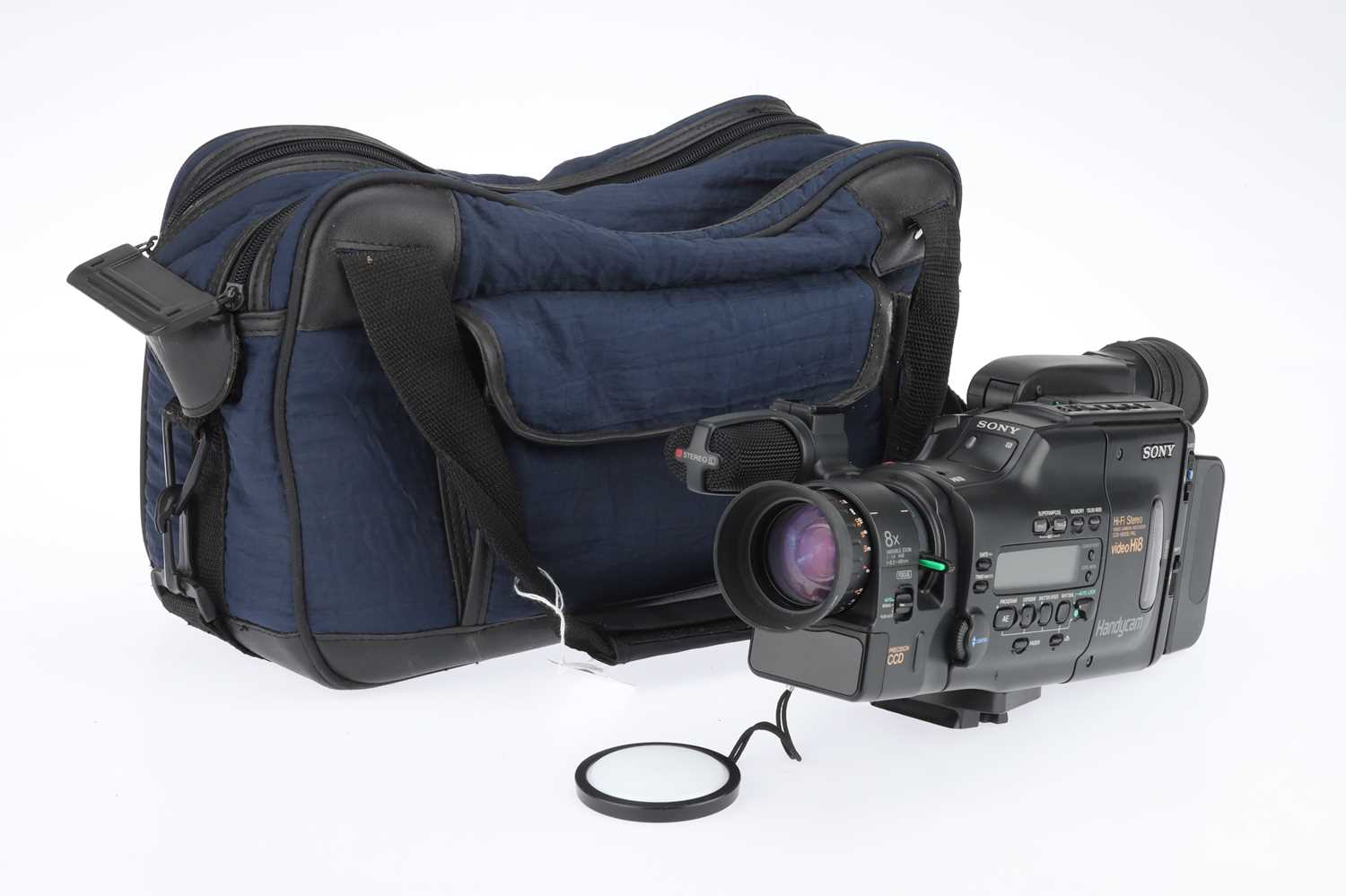Lot 540 A Sony CCDV600E Video Hi8 Camcorder Camera,