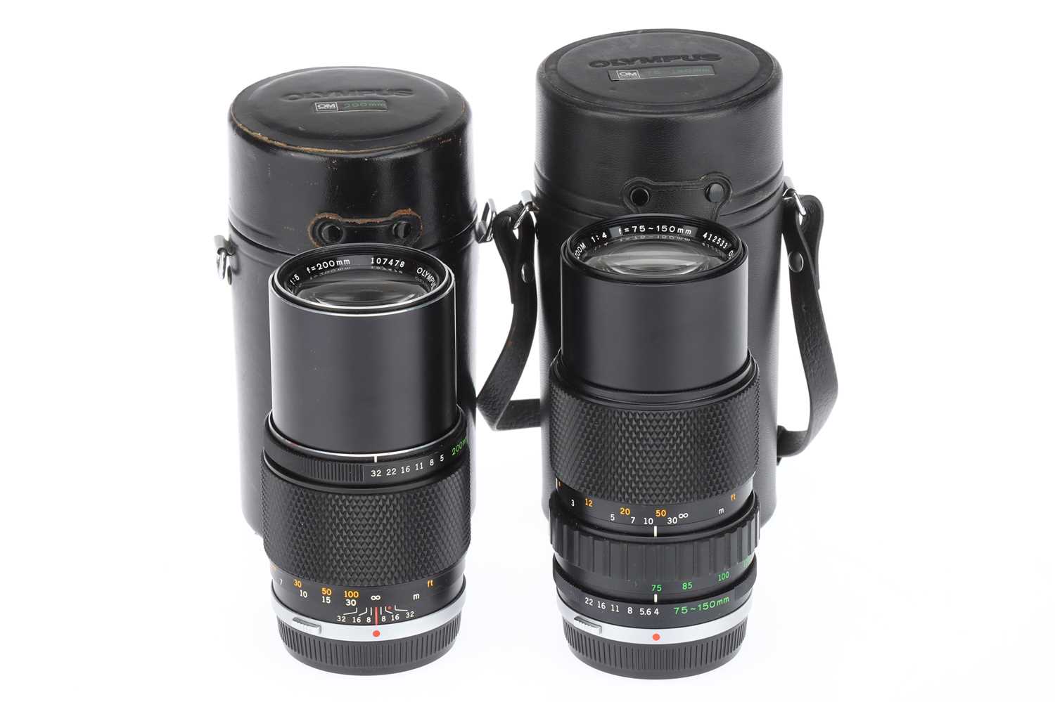 Lot 175 Two Olympus Camera Lenses,