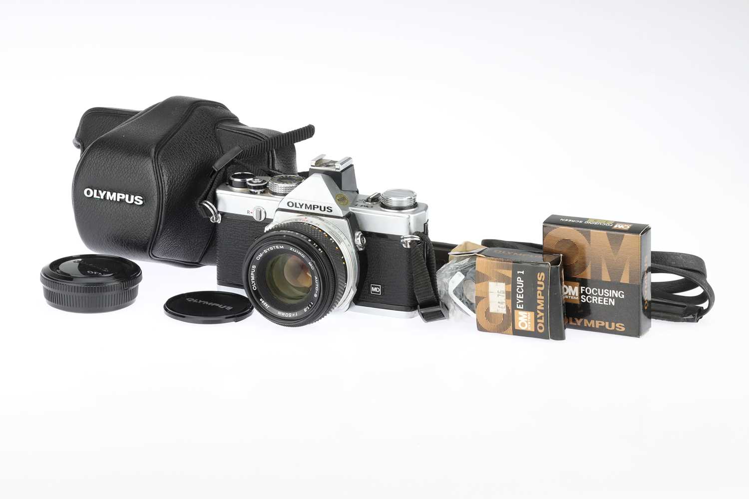 Lot 238 An Olympus OM1n 35mm SLR Camera