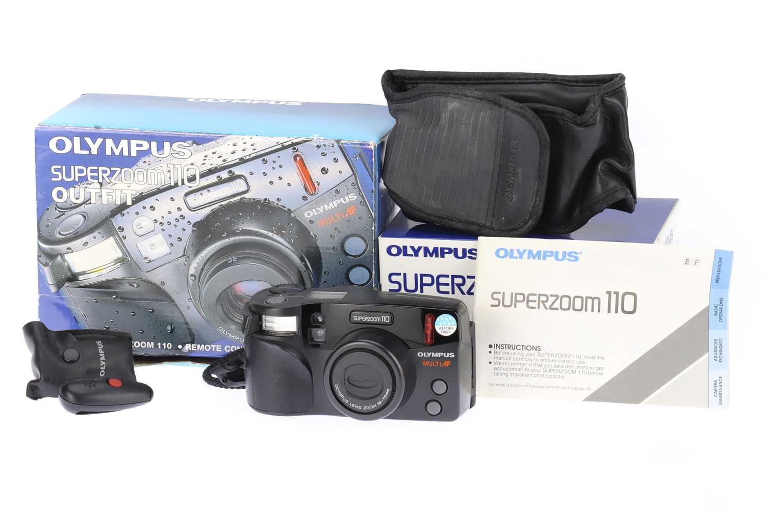 Lot 80 A Boxed Olympus Multi AF Superzoom 110 35mm