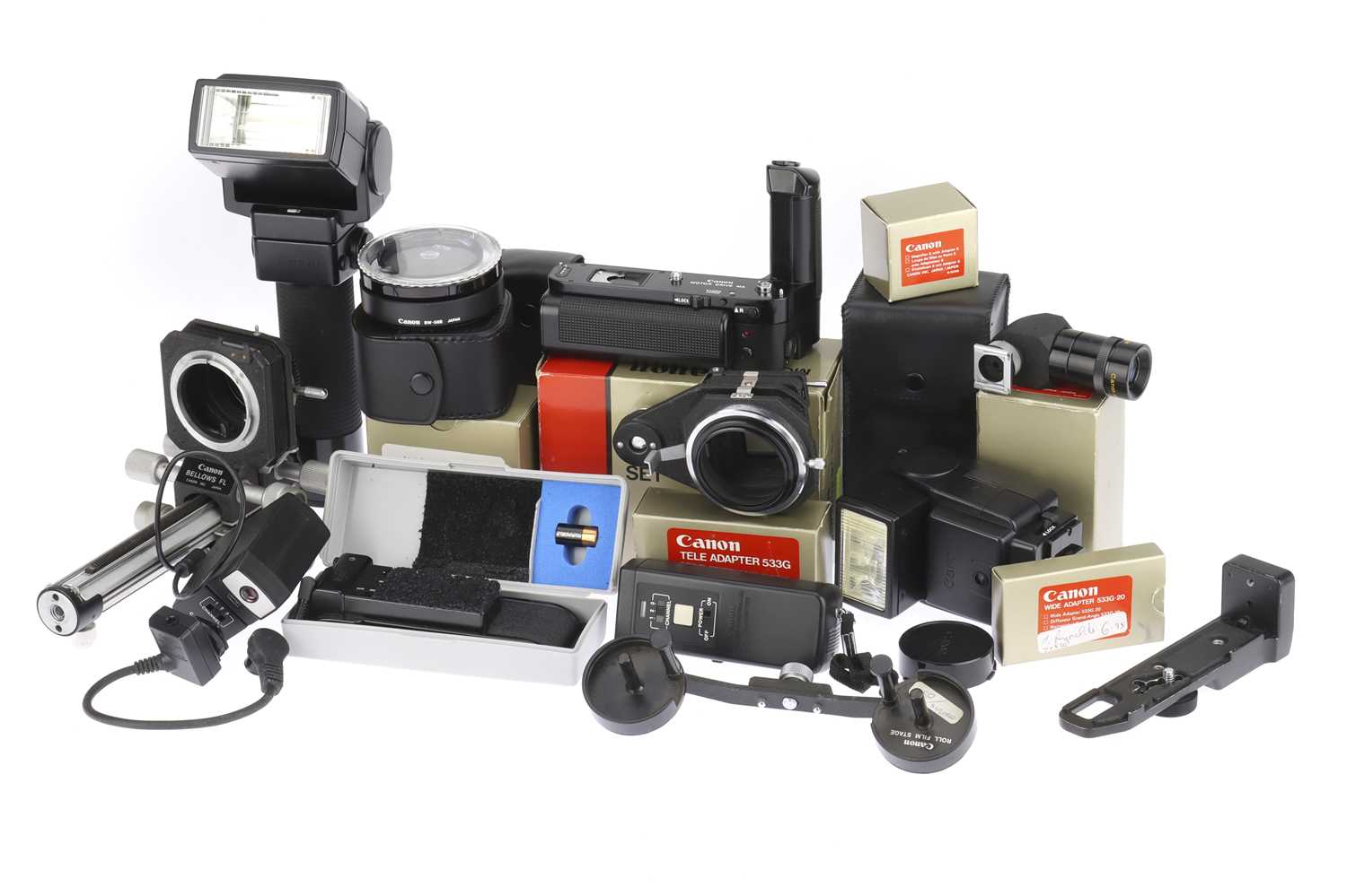 Lot 100 - A Selection of Canon Camera Accessories,