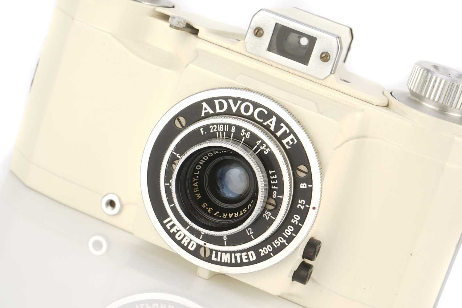 Lot 123 An Ilford Advocate Series III 'Black Face'