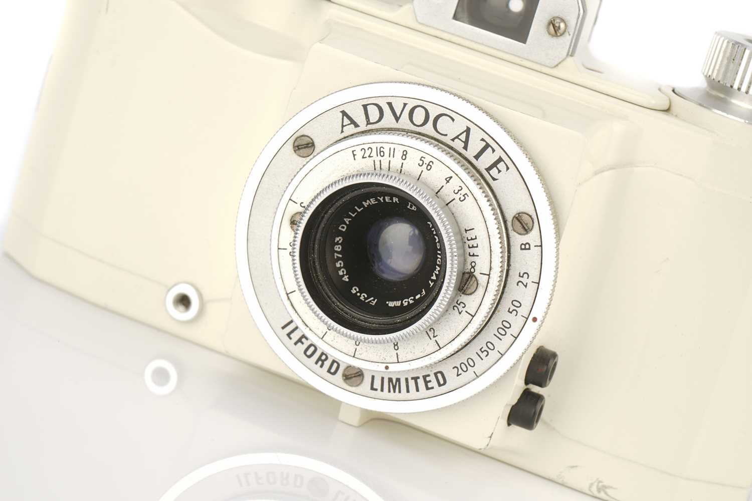 Lot 124 An Ilford Advocate Series II Camera,