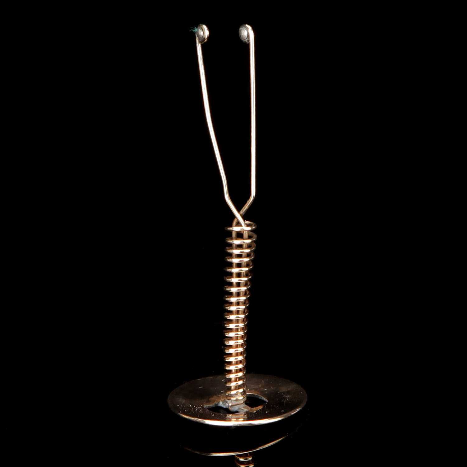 Lot 18 A Gold Contraceptive Coil,