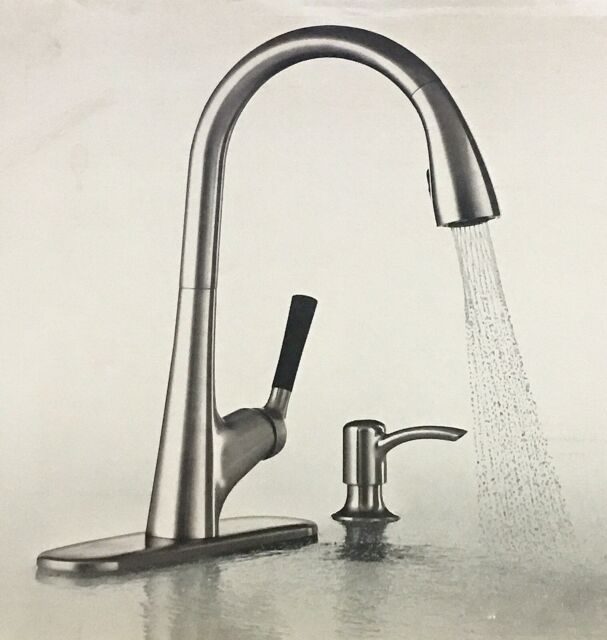 Kohler Malleco Pull Down Kitchen Faucet 1Handle Stainless Steel