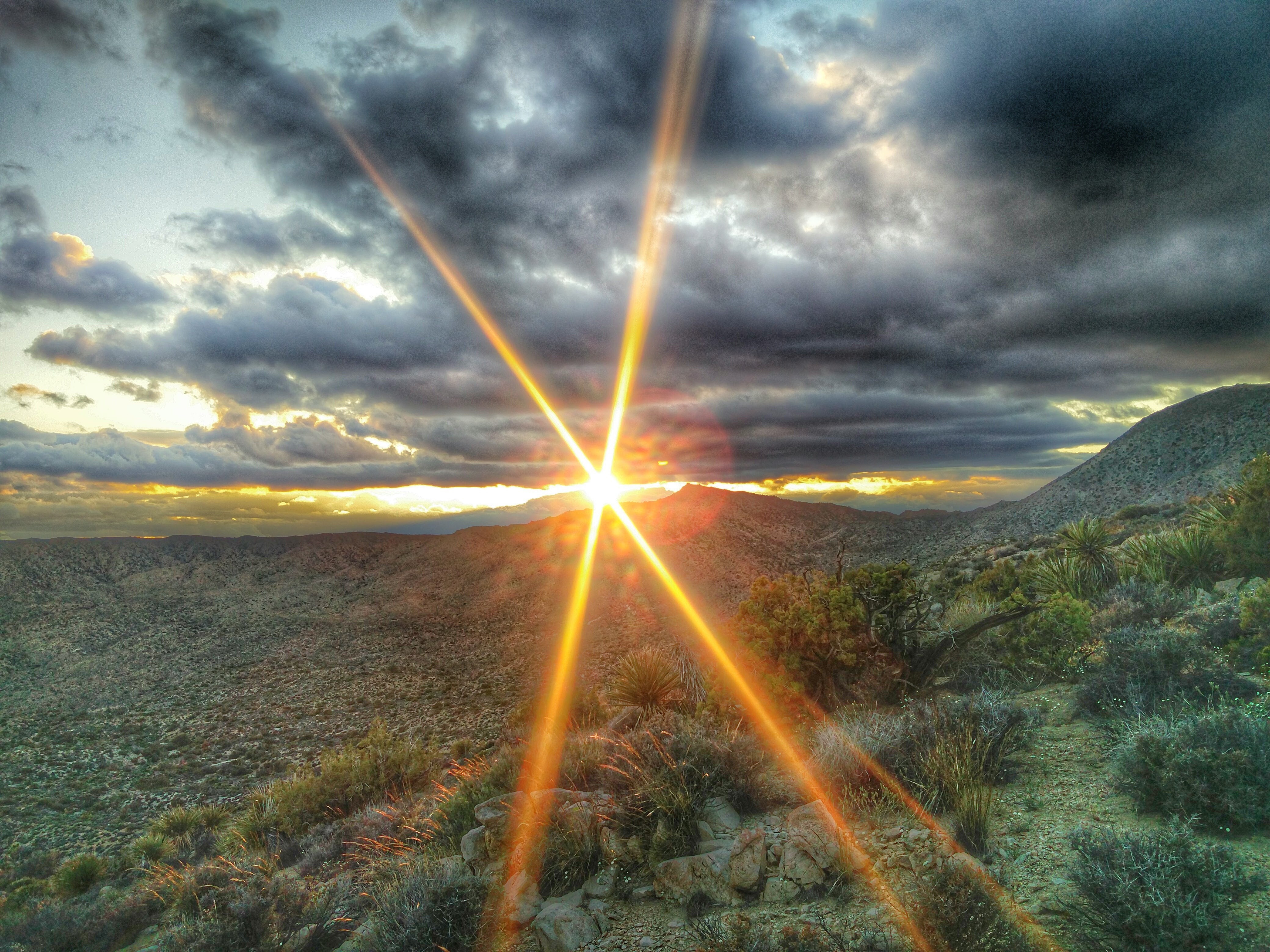 Backpacking Juniper Flats in Joshua Tree National Park Flip Flop