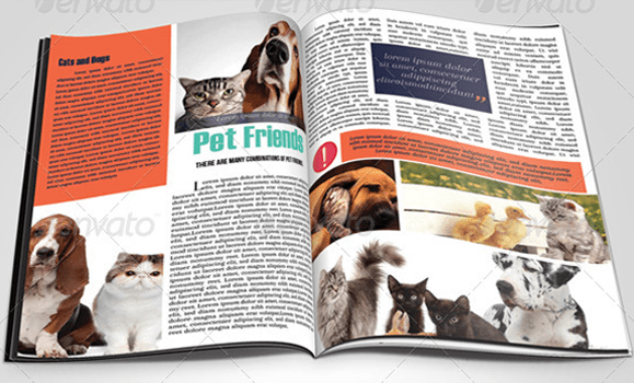 10 Finest Animal Magazine Templates in 2016 Free PSD, EPS, AI
