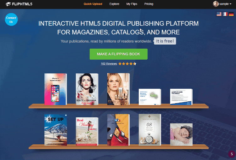 How to Present and Share Flipbook in ex Online Training FlipHTML5