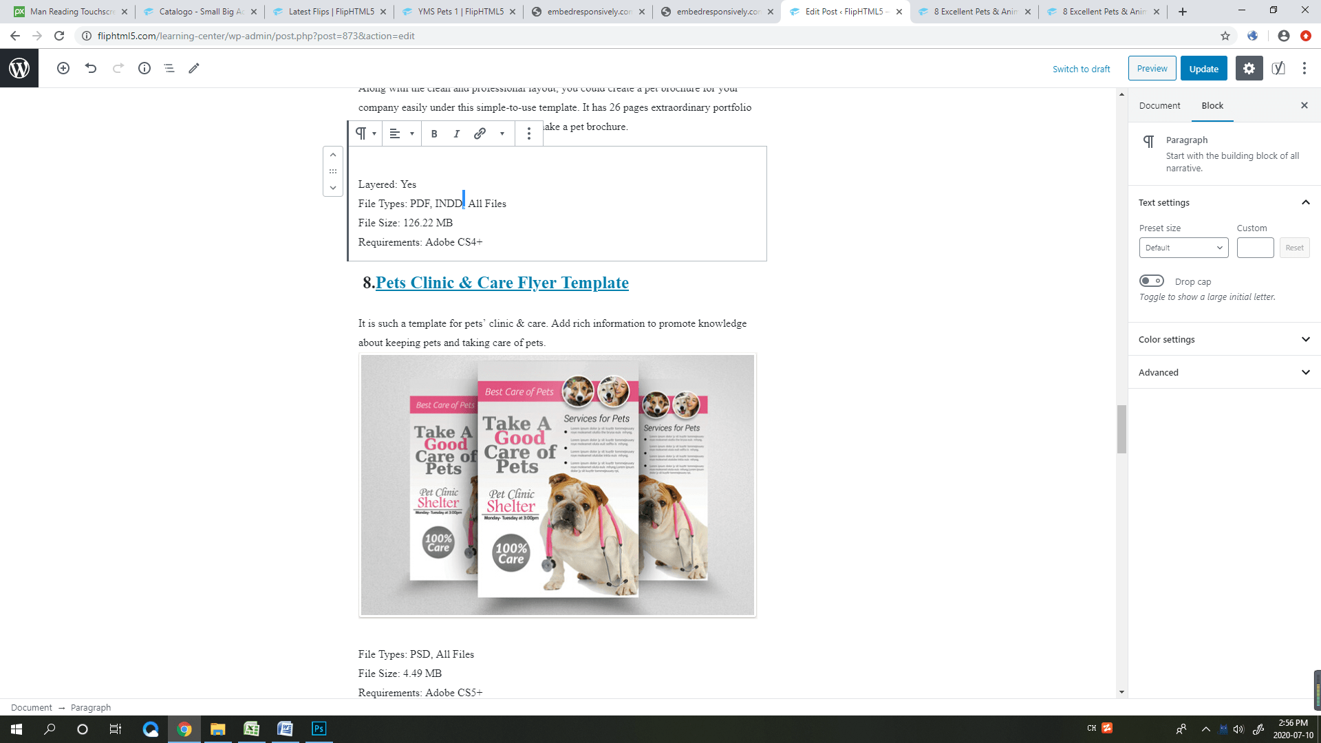 8 Excellent Pets & Animal Brochure Templates to Facilitate Your Pet Business PSD, PDF, and AI