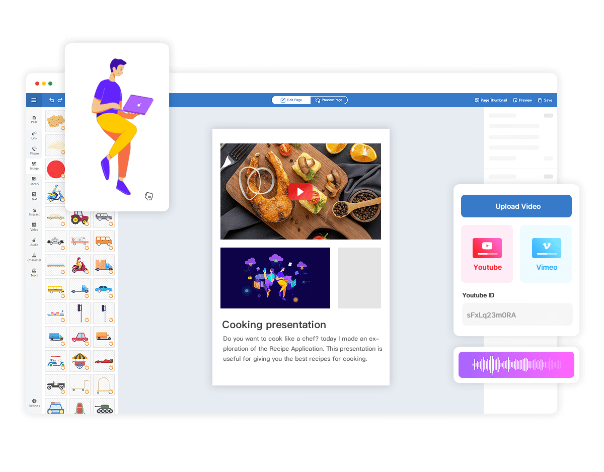 Free Online Presentation Maker Create, Publish & Share Interactive Presentation FlipHTML5