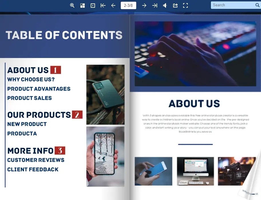 Transformez vos PDF en superbes flipbooks avec ces 8 modèles HTML Flip Book Téléchargement