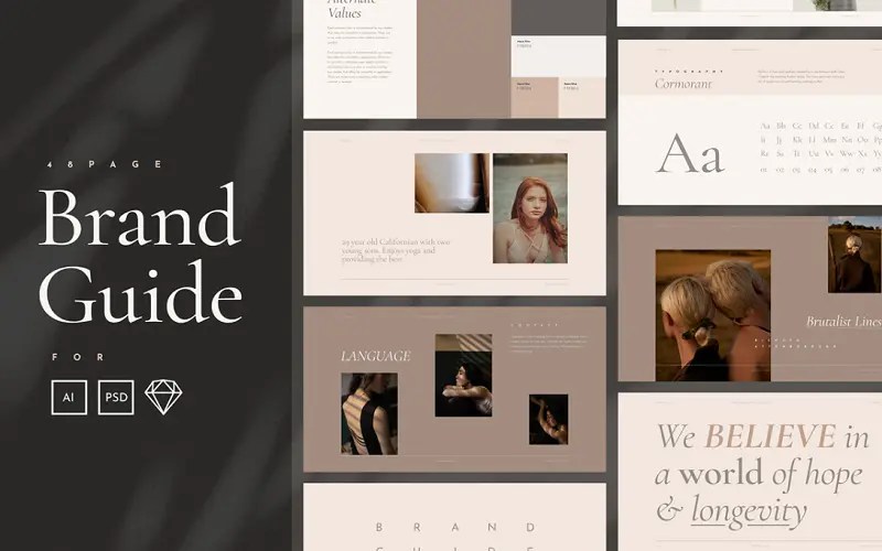 Download These 10 Brand Guideline Templates Free PDF, PSD, PPT