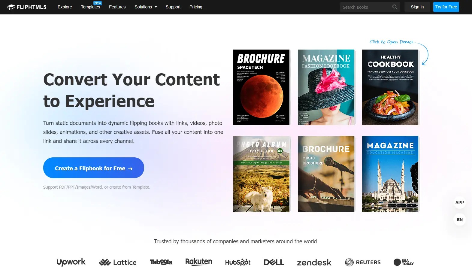 How to Convert PDF to Interactive PDF Online Free FlipHTML5